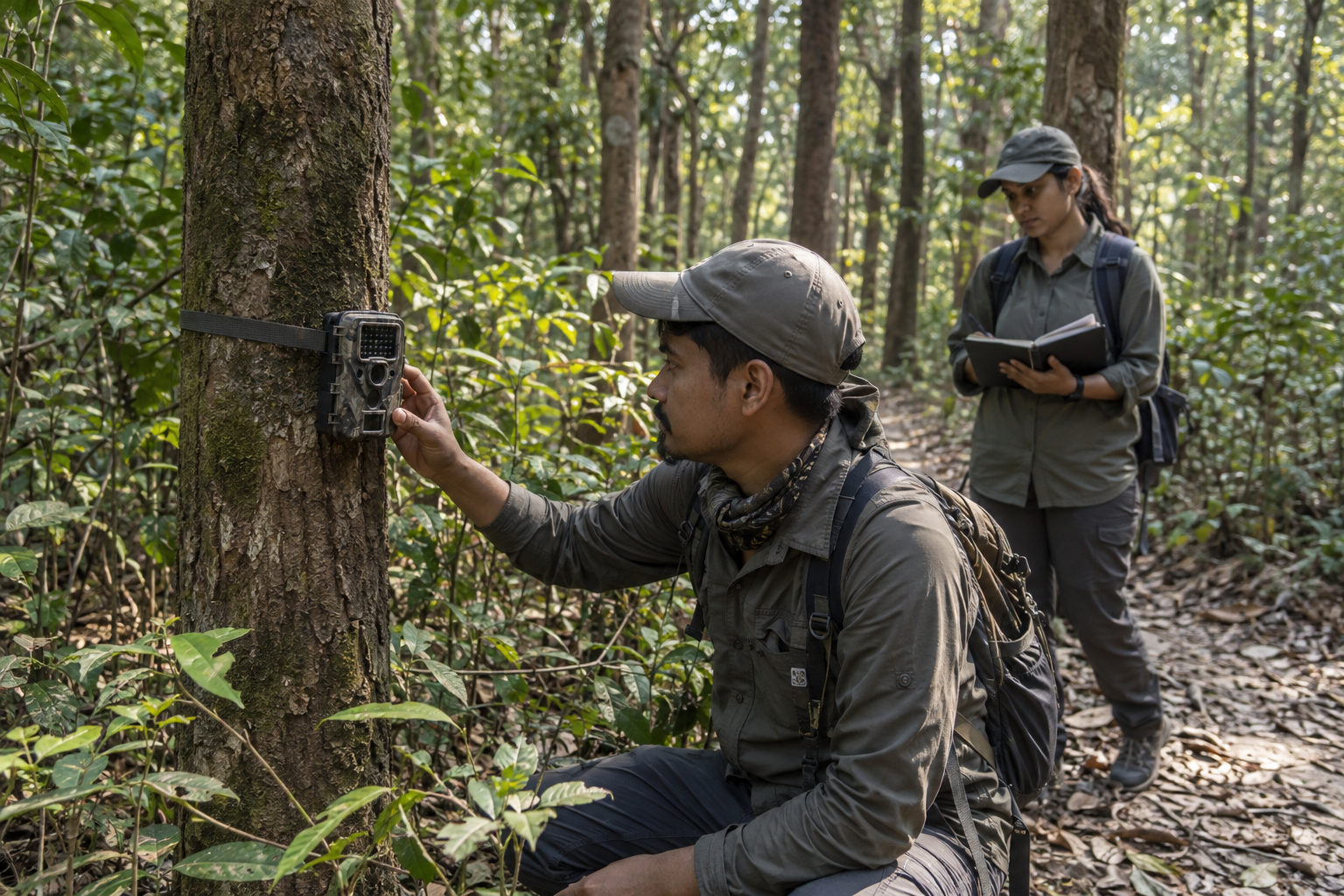 Behind Chitwan’s Wildlife Counts: How Camera-Trap Images Become Conservation Evidence
